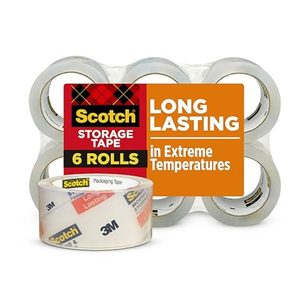 Untitled-design-2025-04-21T215725.119.png Scotch Long Lasting Storage Packaging Tape, 1.88" x 54.6 yd - Image 1