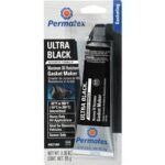 Permatex 82180 Ultra Black RTV Silicone Gasket Maker, 3.35 oz