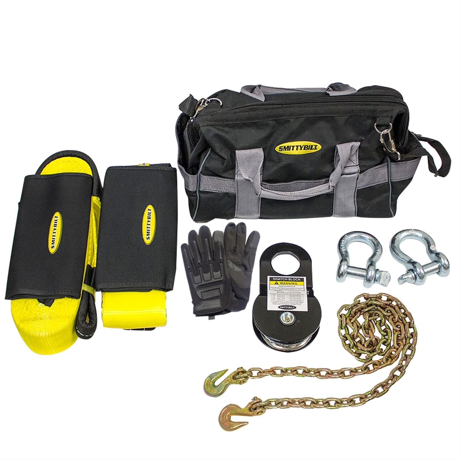 smt-2725_bp_xl.jpg Smittybilt SB2725 Premium Winch Accessory Recovery Kit - Image 1