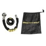 Smittybilt SB2738 Soft Shackle with Aluminum Recovery Ring