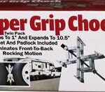 Ultra-Fab 21-001091 Super Grip Wheel Chocks, Pair