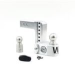 Weigh Safe WS6-2 Adjustable Ball Mount with Built-In Scale, 6 in. Drop